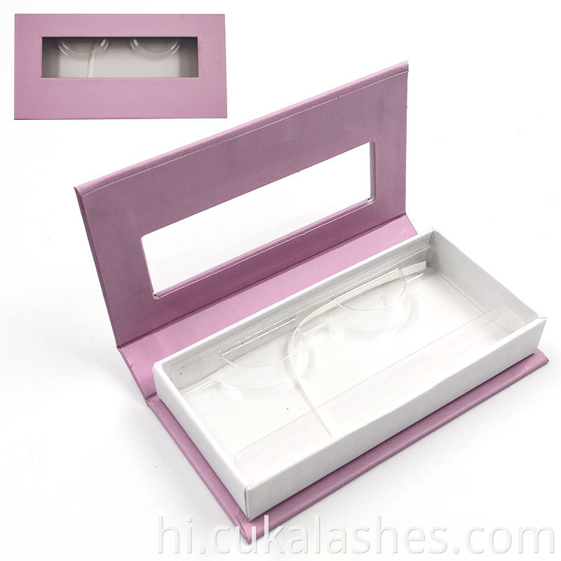 pink lash box